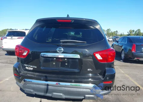 2019 Nissan Pathfinder Sl из США, поврежденный, VIN 5N1DR2MN3KC616040